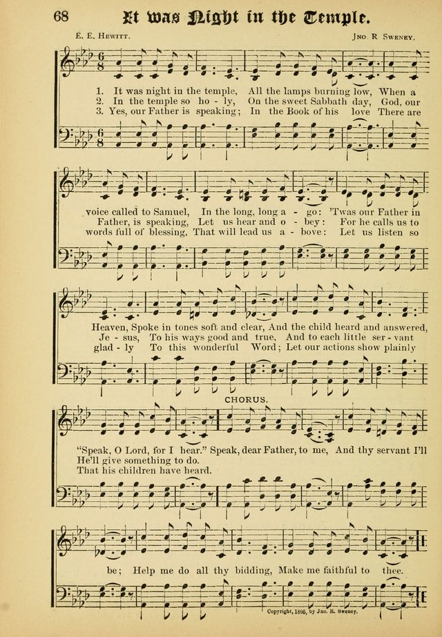 Dew Drops: comprising new songs, hymns, etc. for young singers page 66