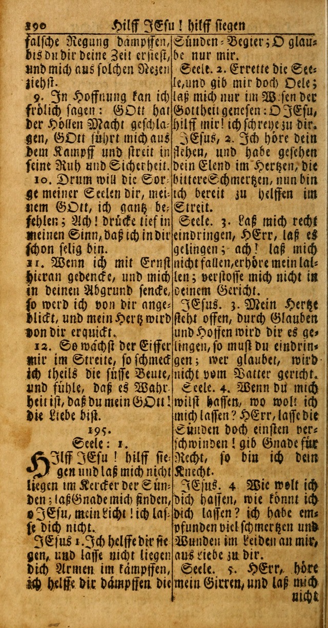 Das kleine Davidische Psalterspiel der Kinder Zions. 2. verb. aufl. page 190