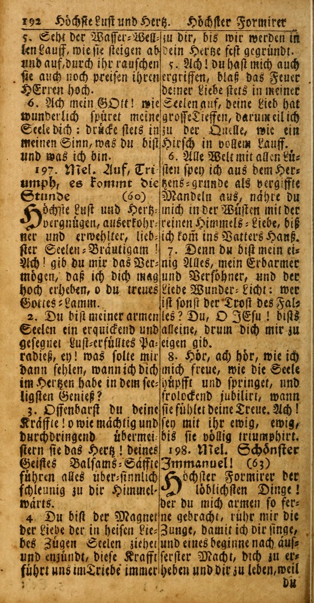 Das kleine Davidische Psalterspiel der Kinder Zions. 2. verb. aufl. page 192