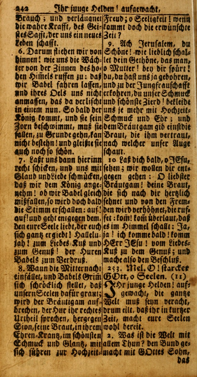 Das kleine Davidische Psalterspiel der Kinder Zions. 2. verb. aufl. page 242