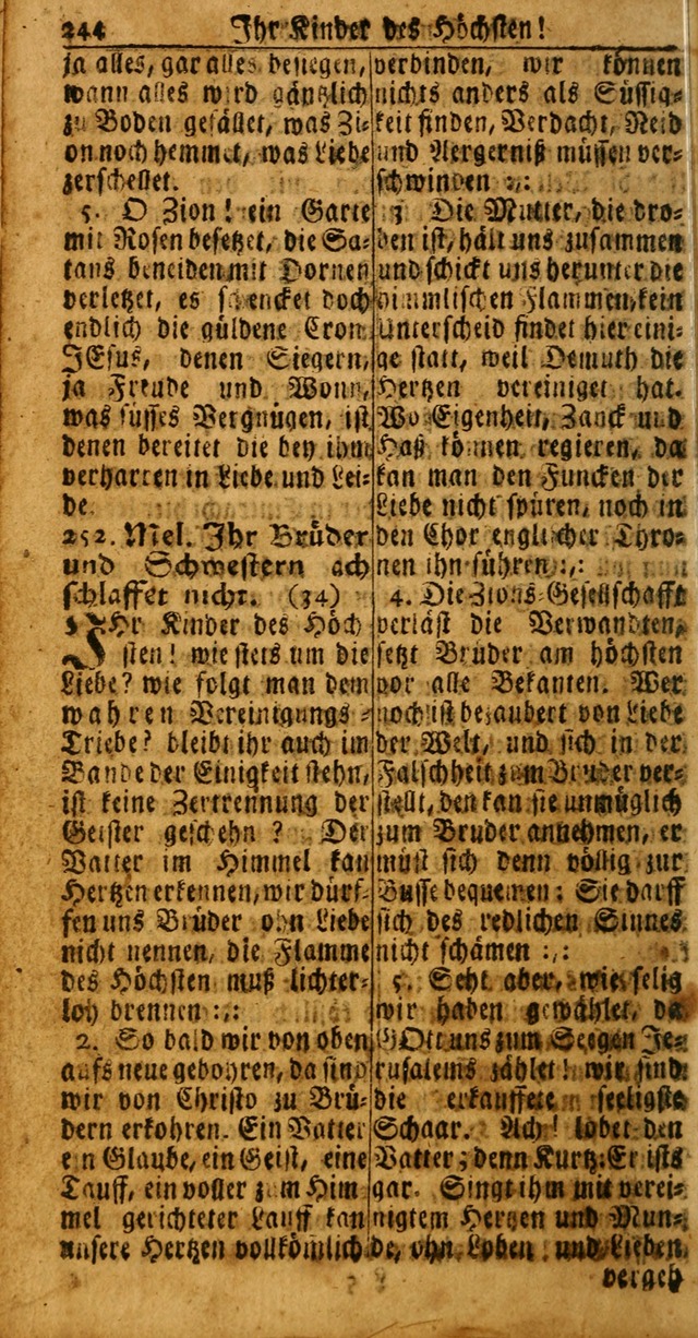 Das kleine Davidische Psalterspiel der Kinder Zions. 2. verb. aufl. page 244