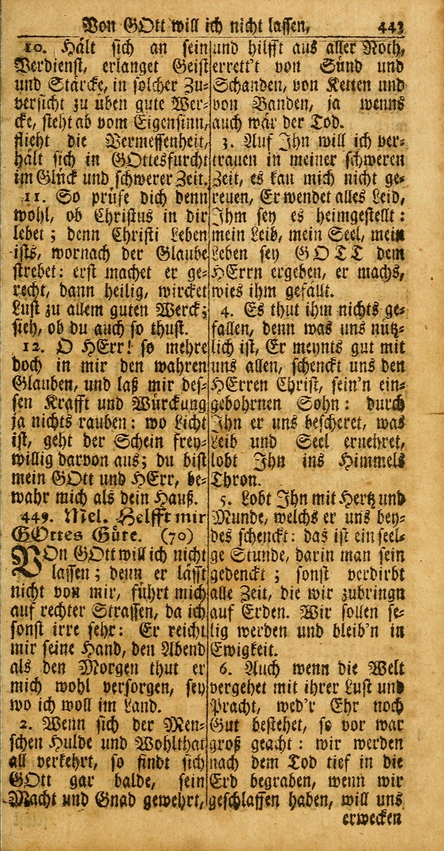 Das kleine Davidische Psalterspiel der Kinder Zions. 2. verb. aufl. page 443