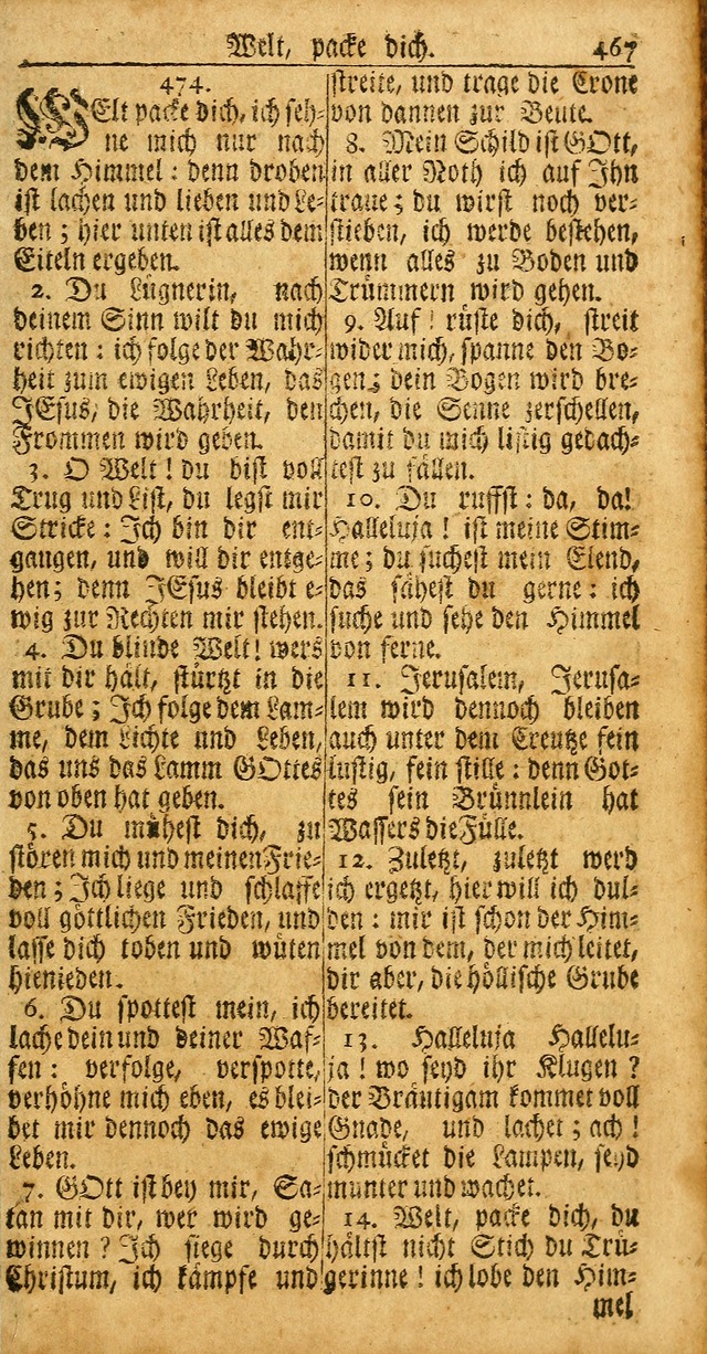 Das kleine Davidische Psalterspiel der Kinder Zions. 2. verb. aufl. page 467