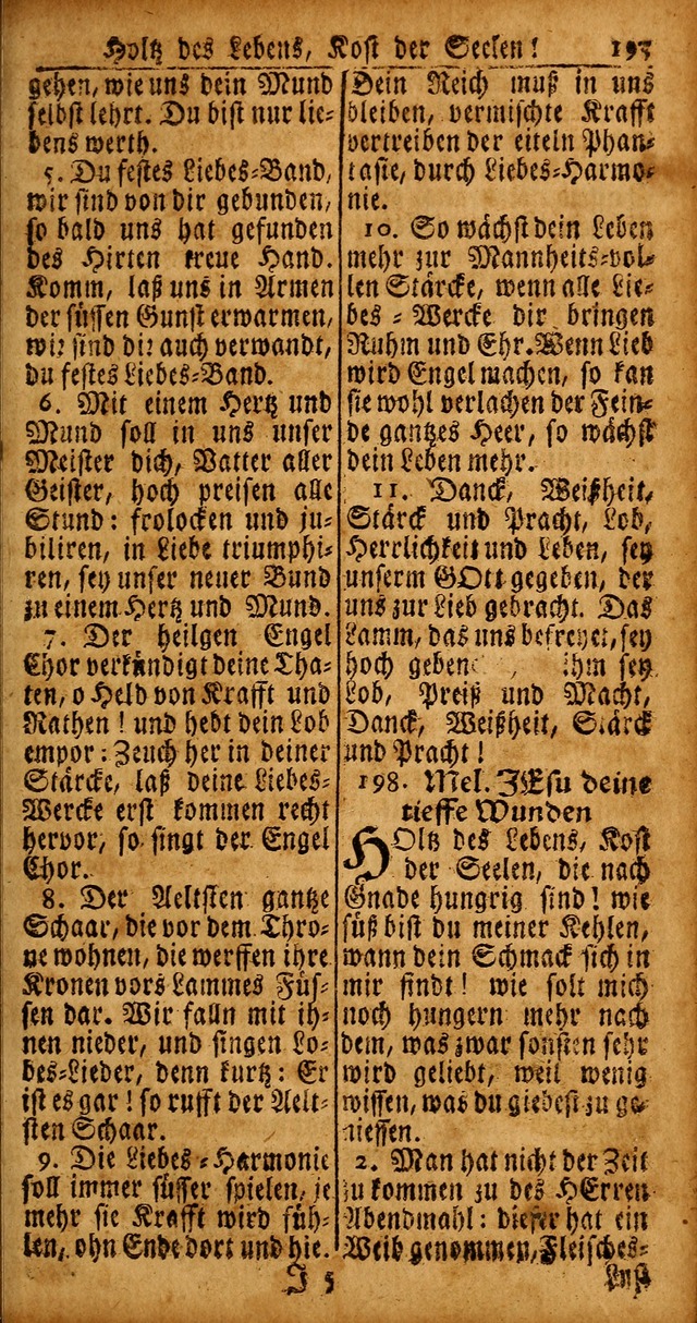 Das Kleine Davidische Psalterspiel der Kinder Zions von alten und neuen auserlesenen Geistes-Gesängen allen wahren heyls-begierigen Säuglingen der Weisheit, insonderheit aber denen Gemeinden des Herrn page 195