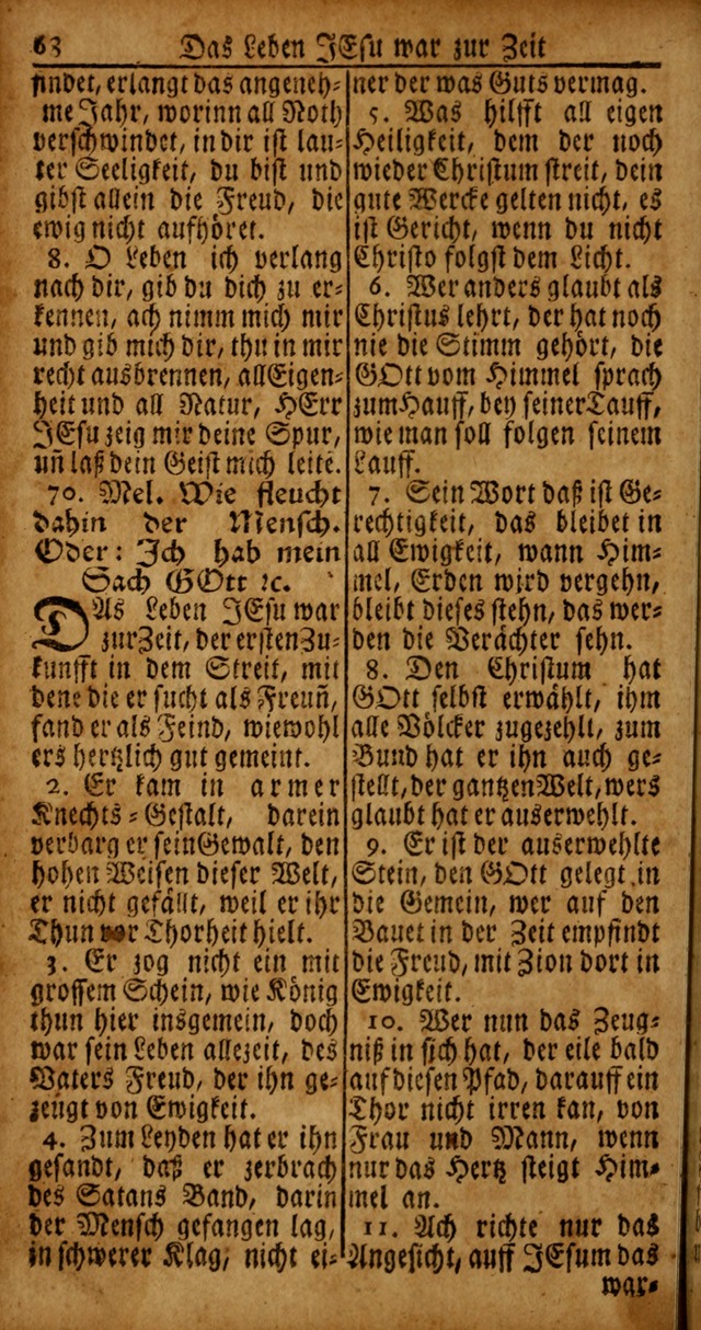 Das Kleine Davidische Psalterspiel der Kinder Zions von alten und neuen auserlesenen Geistes-Gesängen allen wahren heyls-begierigen Säuglingen der Weisheit, insonderheit aber denen Gemeinden des Herrn page 68