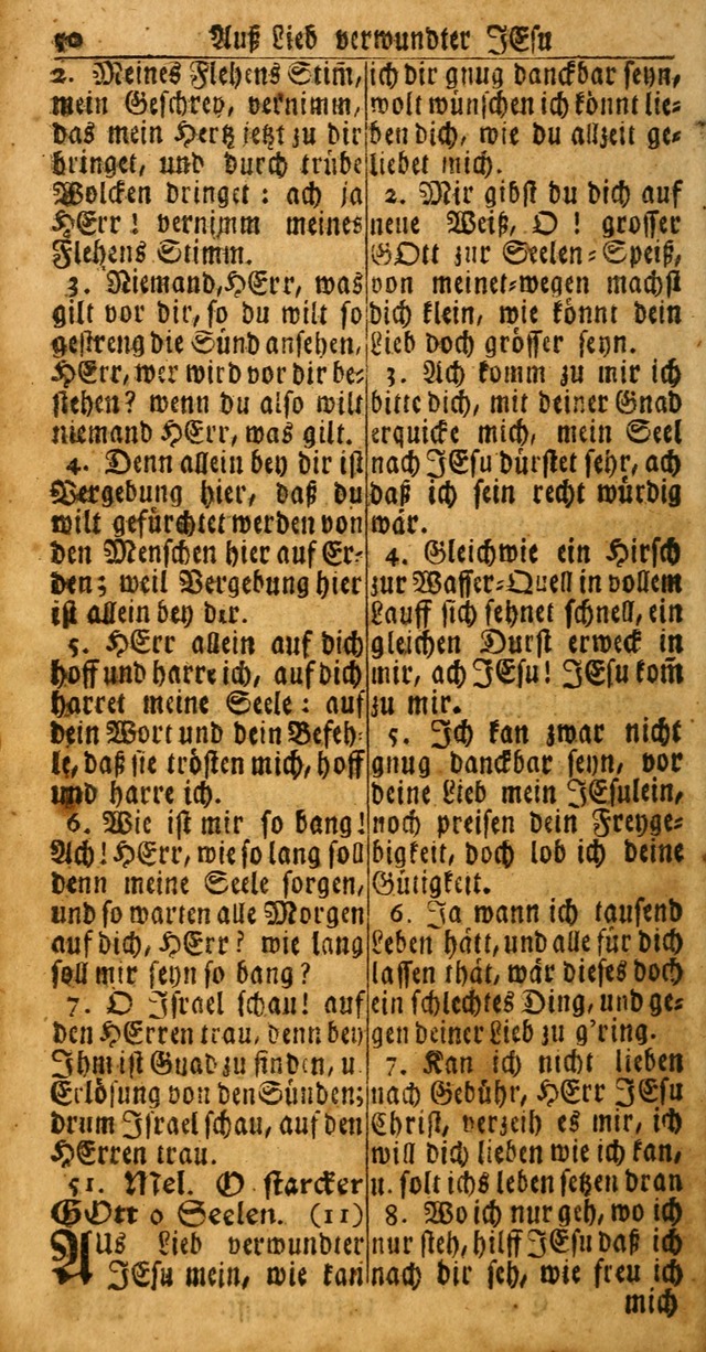 Das Kleine Davidische Psalterspiel der Kinder Zions: von alten und neuen auserlesenen Geistes-Gesängen allen wahren heuls-begierigen säuglingen der weisheit, infonderheit aber denen Gemeinden ... page 48