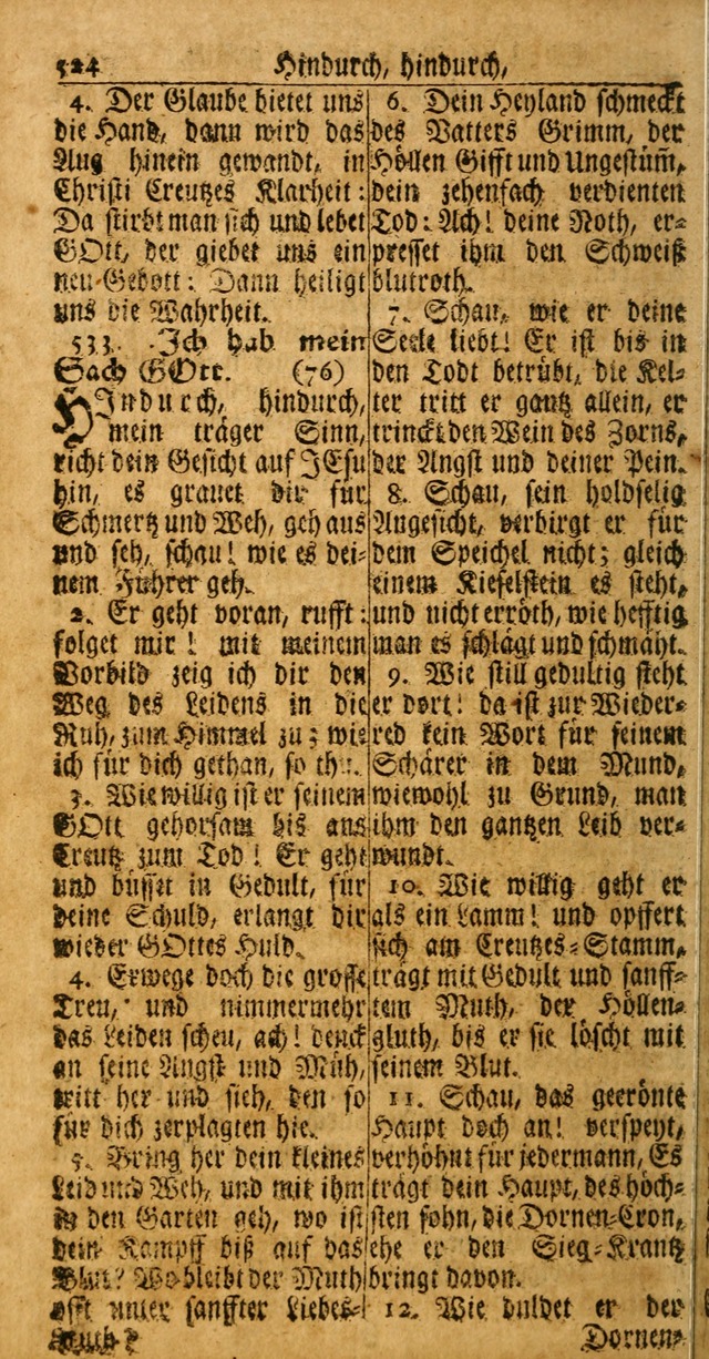 Das Kleine Davidische Psalterspiel der Kinder Zions: von alten und neuen auserlesenen Geistes-Gesängen allen wahren heuls-begierigen säuglingen der weisheit, infonderheit aber denen Gemeinden ... page 524