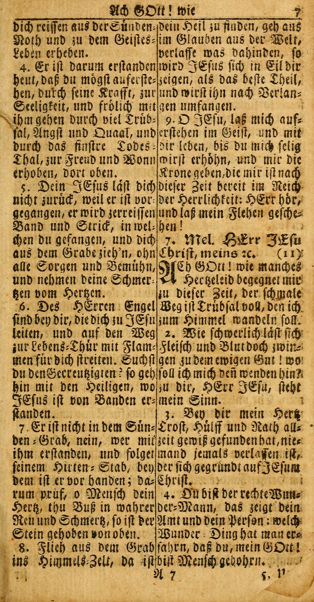 Das Kleine Davidische Psalterspiel der Kinder Zions: von alten und neuen auserlesenen Geistes-Gesängen allen wahren heuls-begierigen säuglingen der weisheit, infonderheit aber denen Gemeinden ... page 7