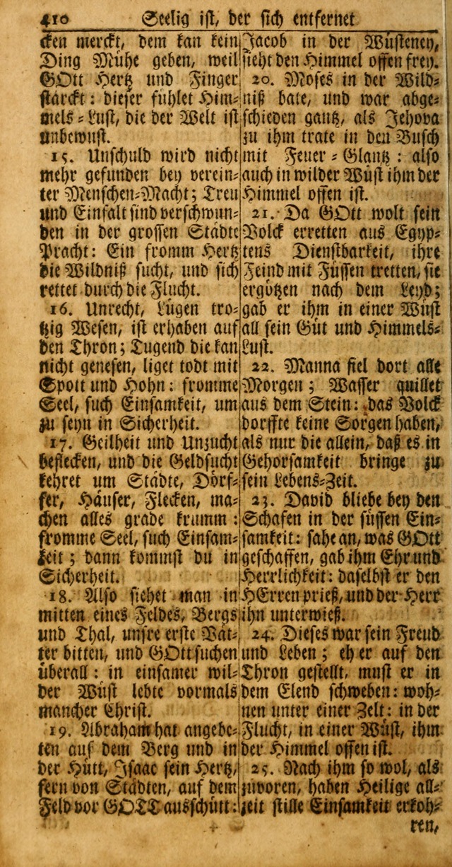 Das kleine Davidische Psalterspiel der Kinder Zions page 410