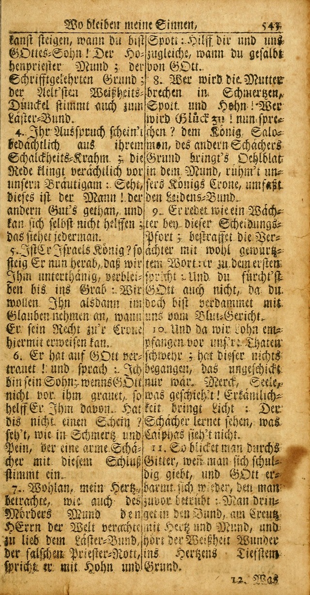 Das kleine Davidische Psalterspiel der Kinder Zions page 543