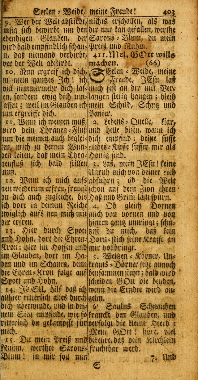 Das kleine Davidische Psalterspiel der Kinder Zions page 403