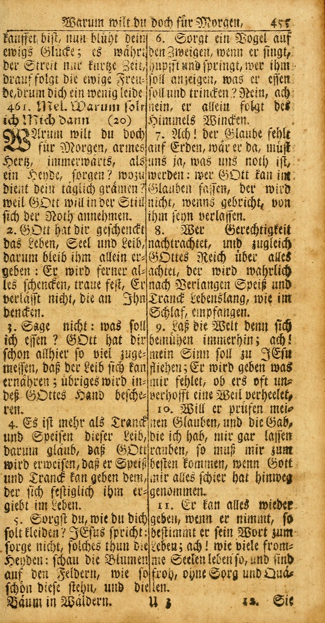 Das kleine Davidische Psalterspiel der Kinder Zions page 455