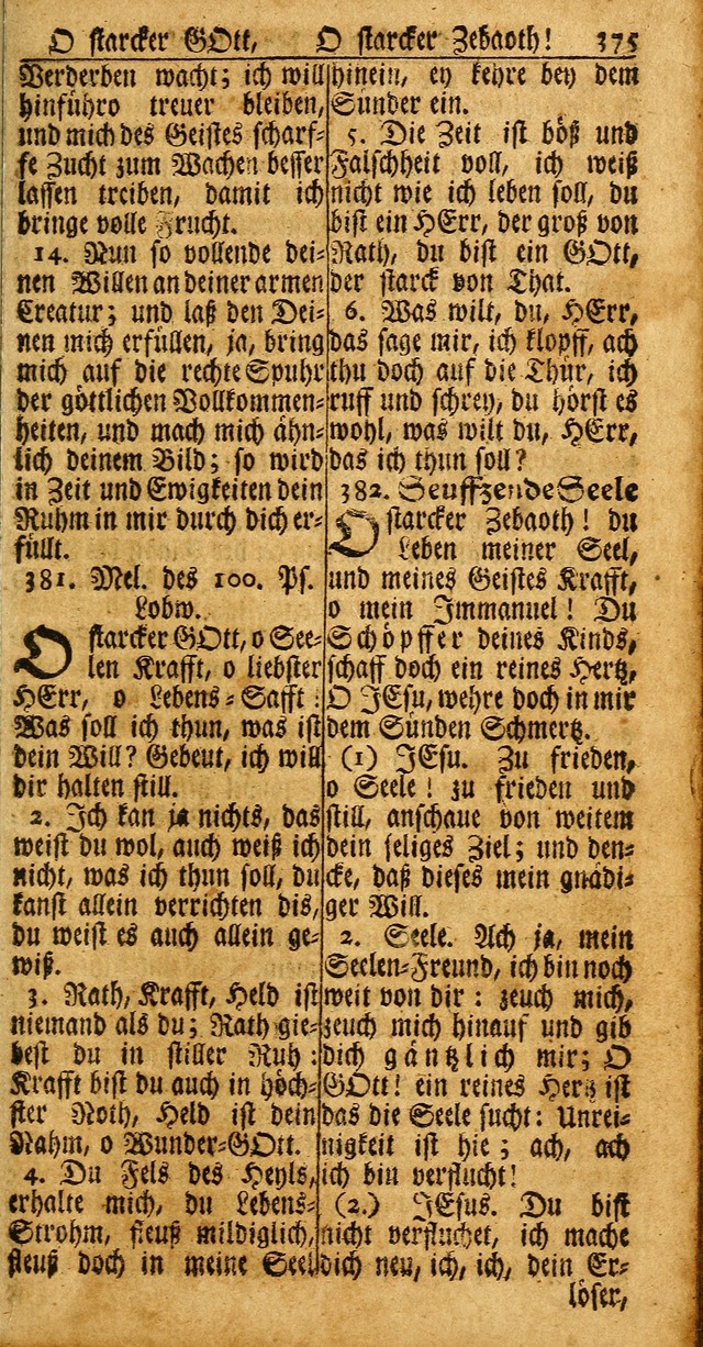 Das kleine Davidische Psalterspiel der Kinder Zions page 375