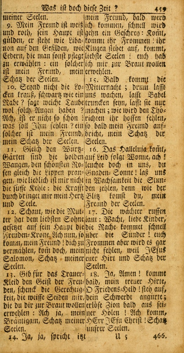 Das kleine Davidische Psalterspiel der Kinder Zions page 459