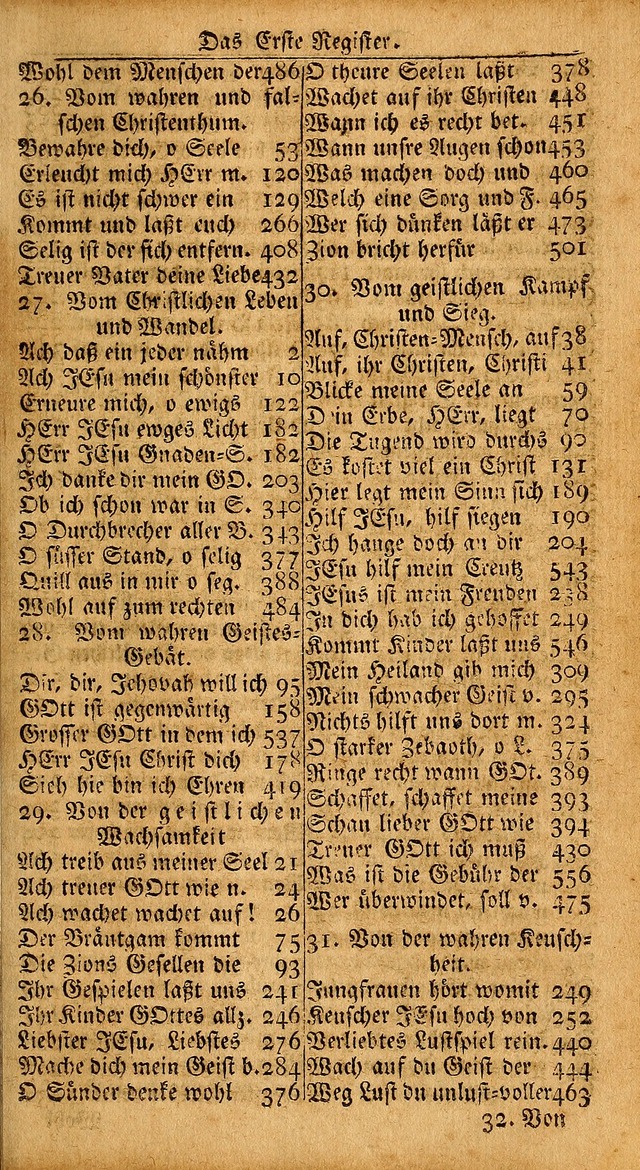 Das Kleine Davidische Psalterspiel der Kinder Zions: von alten und neuen auserlesenen Geistes-Gesängen allen wahren heils-begierigen säuglingen der weisheit, infonderheit aber denen Gemeinden ... page 579