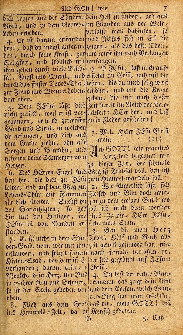 Das Kleine Davidische Psalterspiel der Kinder Zions: von alten und neuen auserlesenen Geistes-Gesängen allen wahren heils-begierigen säuglingen der weisheit, infonderheit aber denen Gemeinden ... page 7