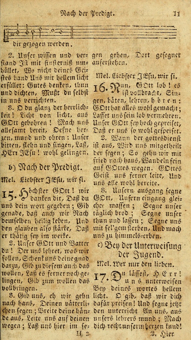 Das neue und verbesserte Gesangbuch, worinnen die Psalmen Davids samt iner Sammlung alter und neuer Geistreicher Lieder, sowohl für privat und Hausandachten, als auch für den öffentlichen..(5th Aufl.) page 167