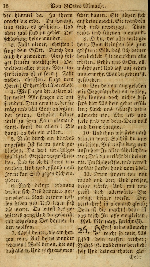 Das neue und verbesserte Gesangbuch, worinnen die Psalmen Davids samt iner Sammlung alter und neuer Geistreicher Lieder, sowohl für privat und Hausandachten, als auch für den öffentlichen..(5th Aufl.) page 174