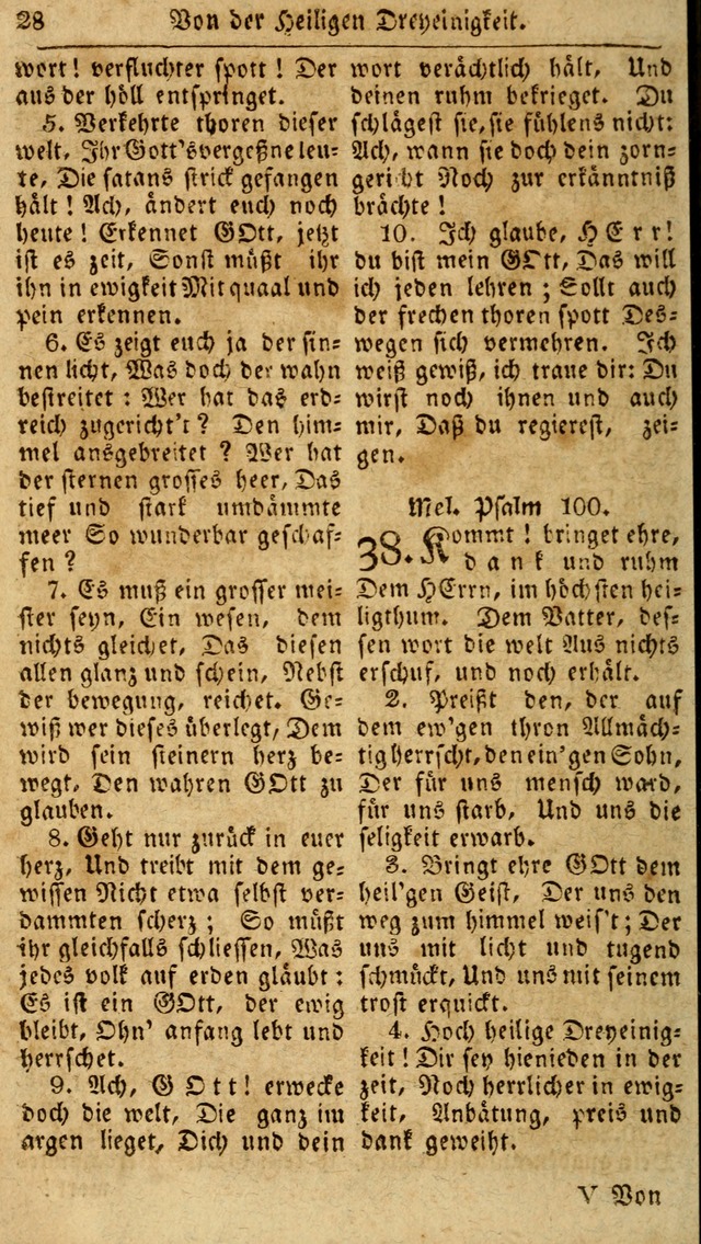 Das neue und verbesserte Gesangbuch, worinnen die Psalmen Davids samt iner Sammlung alter und neuer Geistreicher Lieder, sowohl für privat und Hausandachten, als auch für den öffentlichen..(5th Aufl.) page 184