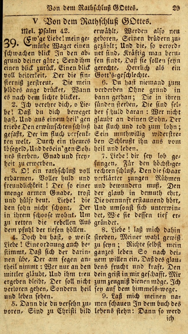 Das neue und verbesserte Gesangbuch, worinnen die Psalmen Davids samt iner Sammlung alter und neuer Geistreicher Lieder, sowohl für privat und Hausandachten, als auch für den öffentlichen..(5th Aufl.) page 185