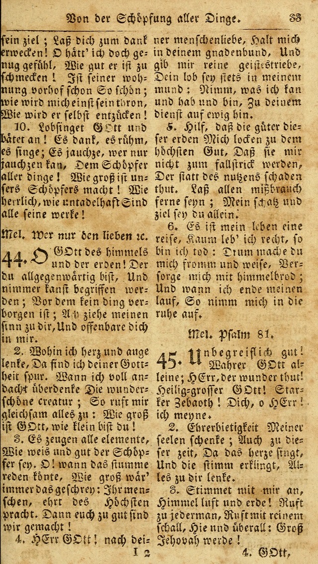 Das neue und verbesserte Gesangbuch, worinnen die Psalmen Davids samt iner Sammlung alter und neuer Geistreicher Lieder, sowohl für privat und Hausandachten, als auch für den öffentlichen..(5th Aufl.) page 189