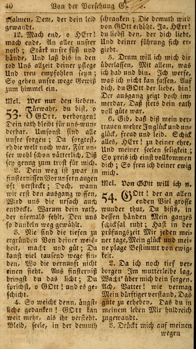 Das neue und verbesserte Gesangbuch, worinnen die Psalmen Davids samt iner Sammlung alter und neuer Geistreicher Lieder, sowohl für privat und Hausandachten, als auch für den öffentlichen..(5th Aufl.) page 196