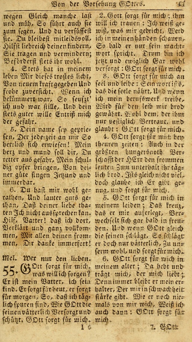 Das neue und verbesserte Gesangbuch, worinnen die Psalmen Davids samt iner Sammlung alter und neuer Geistreicher Lieder, sowohl für privat und Hausandachten, als auch für den öffentlichen..(5th Aufl.) page 197