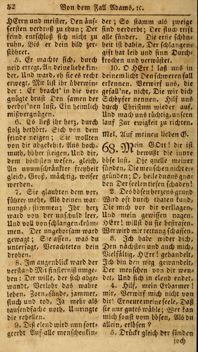 Das neue und verbesserte Gesangbuch, worinnen die Psalmen Davids samt iner Sammlung alter und neuer Geistreicher Lieder, sowohl für privat und Hausandachten, als auch für den öffentlichen..(5th Aufl.) page 208