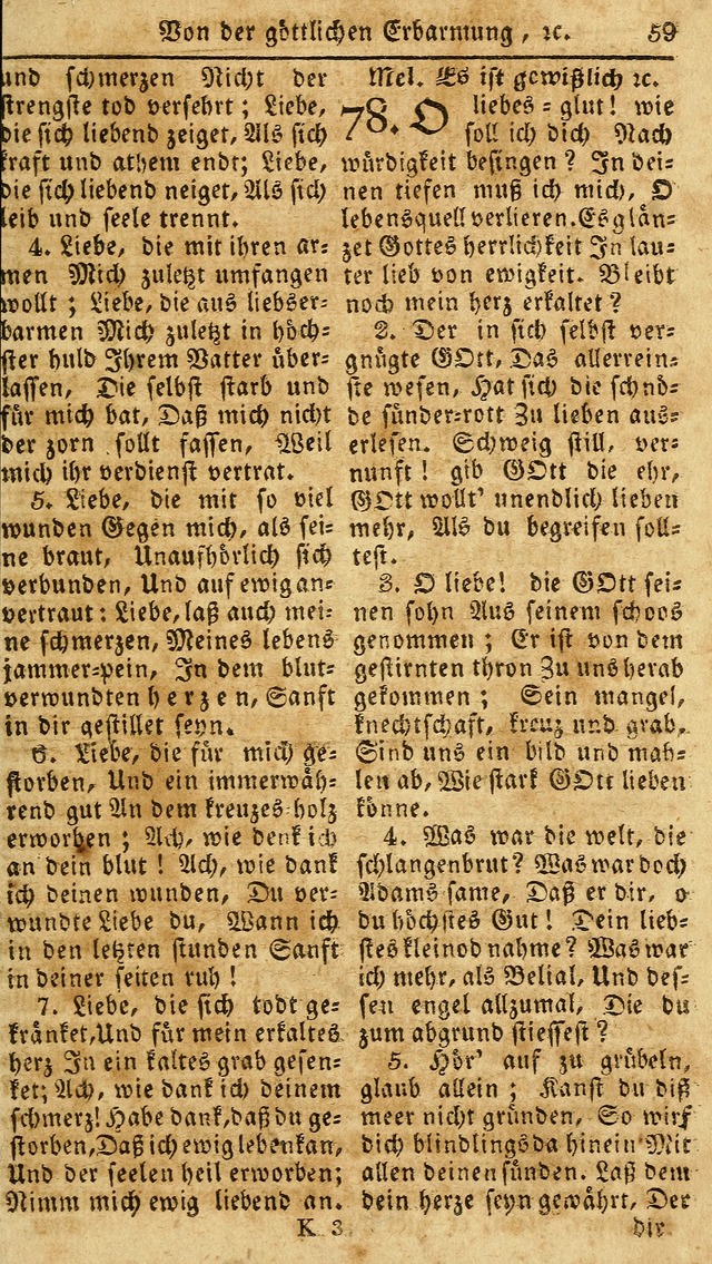 Das neue und verbesserte Gesangbuch, worinnen die Psalmen Davids samt iner Sammlung alter und neuer Geistreicher Lieder, sowohl für privat und Hausandachten, als auch für den öffentlichen..(5th Aufl.) page 215