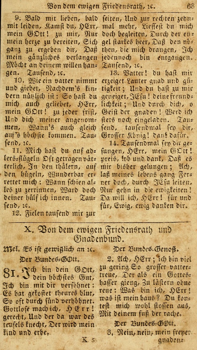 Das neue und verbesserte Gesangbuch, worinnen die Psalmen Davids samt iner Sammlung alter und neuer Geistreicher Lieder, sowohl für privat und Hausandachten, als auch für den öffentlichen..(5th Aufl.) page 219