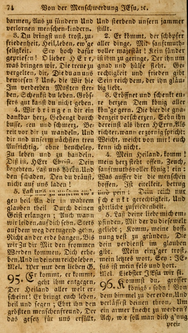 Das neue und verbesserte Gesangbuch, worinnen die Psalmen Davids samt iner Sammlung alter und neuer Geistreicher Lieder, sowohl für privat und Hausandachten, als auch für den öffentlichen..(5th Aufl.) page 230