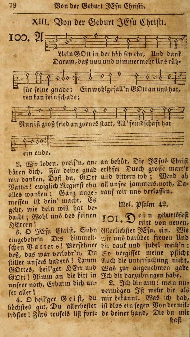 Das neue und verbesserte Gesangbuch, worinnen die Psalmen Davids samt iner Sammlung alter und neuer Geistreicher Lieder, sowohl für privat und Hausandachten, als auch für den öffentlichen..(5th Aufl.) page 234