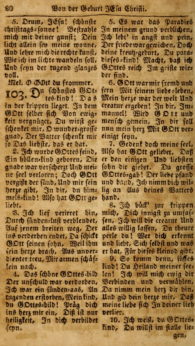 Das neue und verbesserte Gesangbuch, worinnen die Psalmen Davids samt iner Sammlung alter und neuer Geistreicher Lieder, sowohl für privat und Hausandachten, als auch für den öffentlichen..(5th Aufl.) page 236