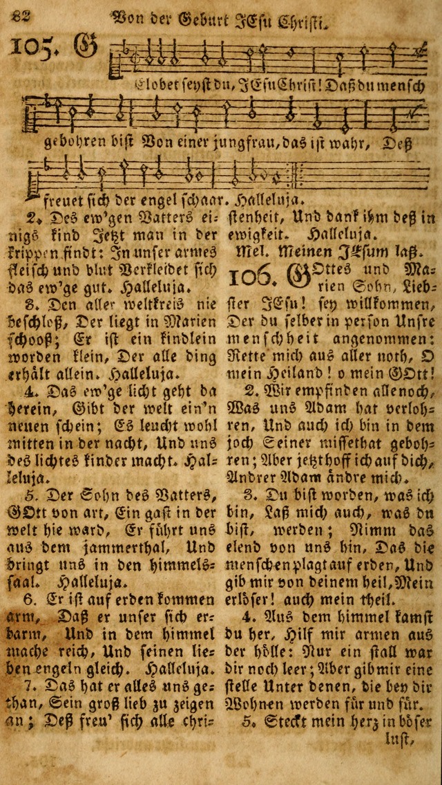 Das neue und verbesserte Gesangbuch, worinnen die Psalmen Davids samt iner Sammlung alter und neuer Geistreicher Lieder, sowohl für privat und Hausandachten, als auch für den öffentlichen..(5th Aufl.) page 238