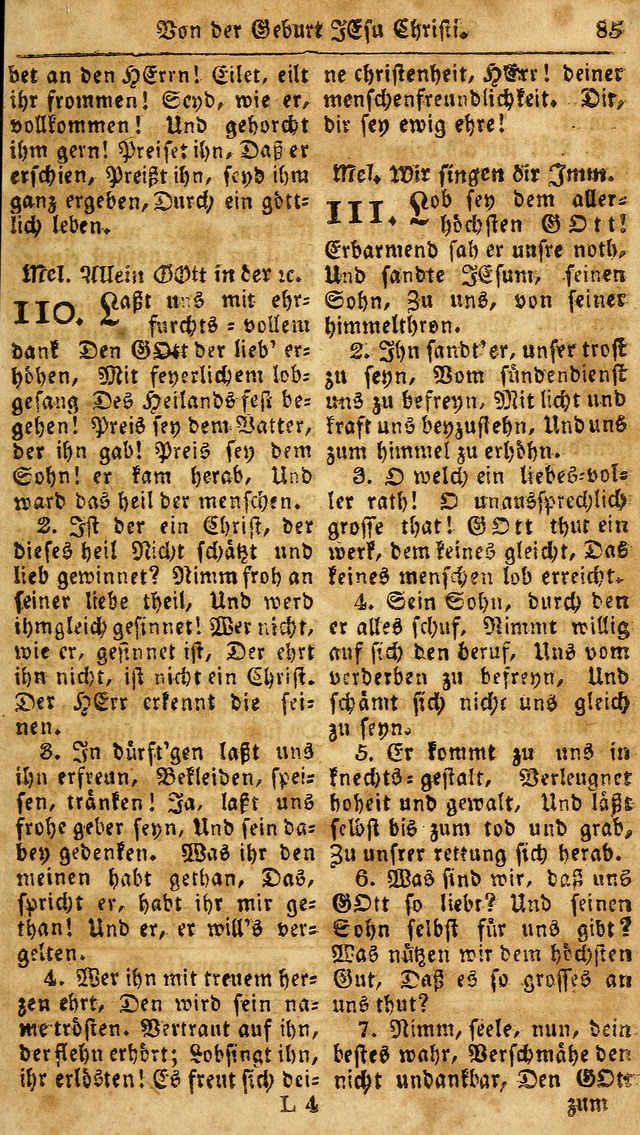 Das neue und verbesserte Gesangbuch, worinnen die Psalmen Davids samt iner Sammlung alter und neuer Geistreicher Lieder, sowohl für privat und Hausandachten, als auch für den öffentlichen..(5th Aufl.) page 241