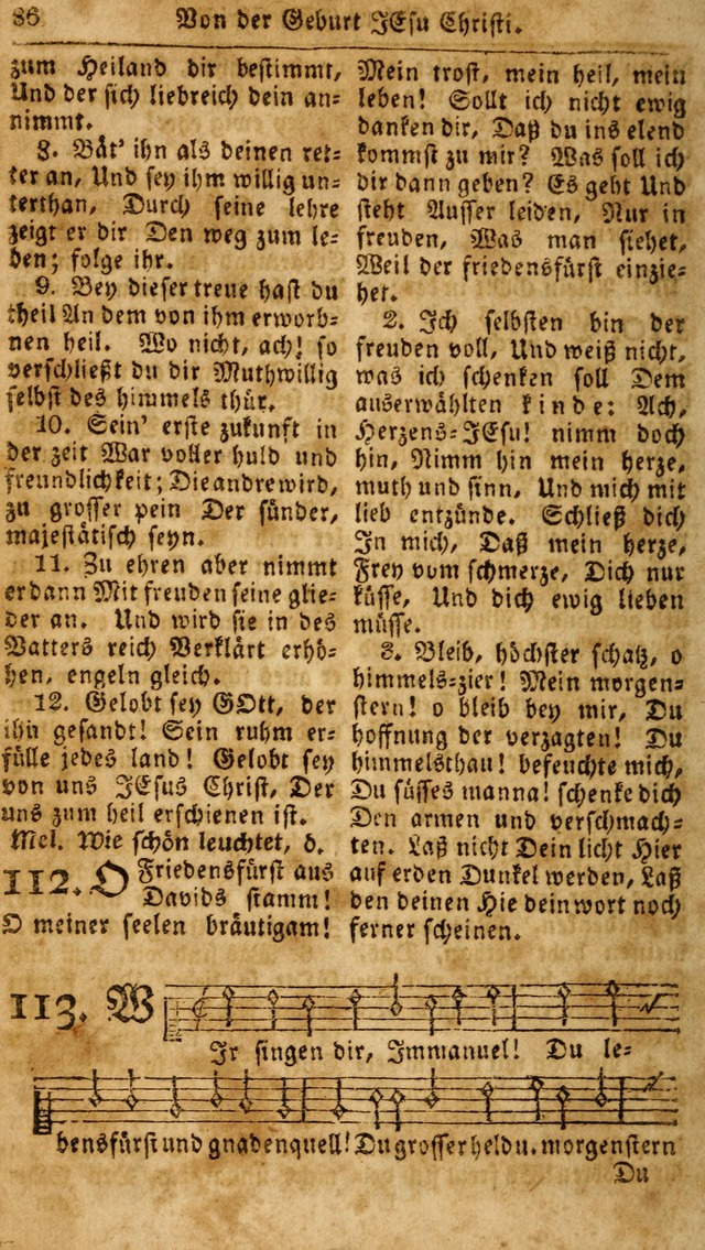 Das neue und verbesserte Gesangbuch, worinnen die Psalmen Davids samt iner Sammlung alter und neuer Geistreicher Lieder, sowohl für privat und Hausandachten, als auch für den öffentlichen..(5th Aufl.) page 242