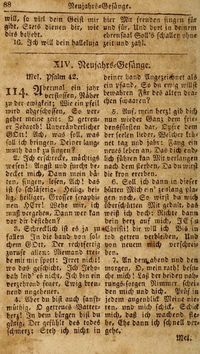 Das neue und verbesserte Gesangbuch, worinnen die Psalmen Davids samt iner Sammlung alter und neuer Geistreicher Lieder, sowohl für privat und Hausandachten, als auch für den öffentlichen..(5th Aufl.) page 244