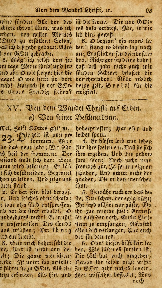 Das neue und verbesserte Gesangbuch, worinnen die Psalmen Davids samt iner Sammlung alter und neuer Geistreicher Lieder, sowohl für privat und Hausandachten, als auch für den öffentlichen..(5th Aufl.) page 251