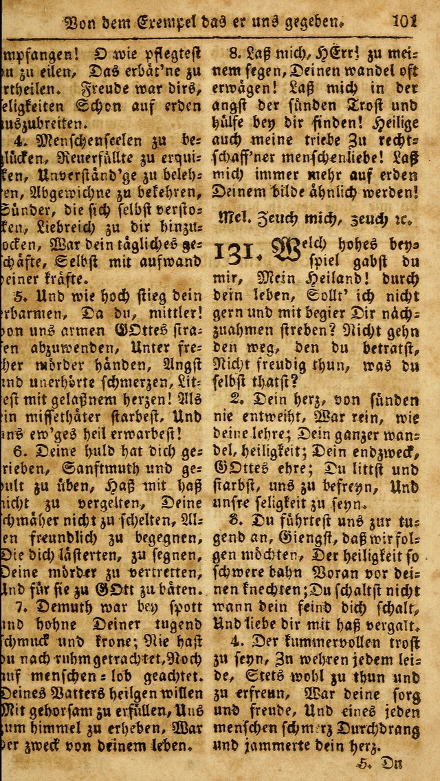 Das neue und verbesserte Gesangbuch, worinnen die Psalmen Davids samt iner Sammlung alter und neuer Geistreicher Lieder, sowohl für privat und Hausandachten, als auch für den öffentlichen..(5th Aufl.) page 257