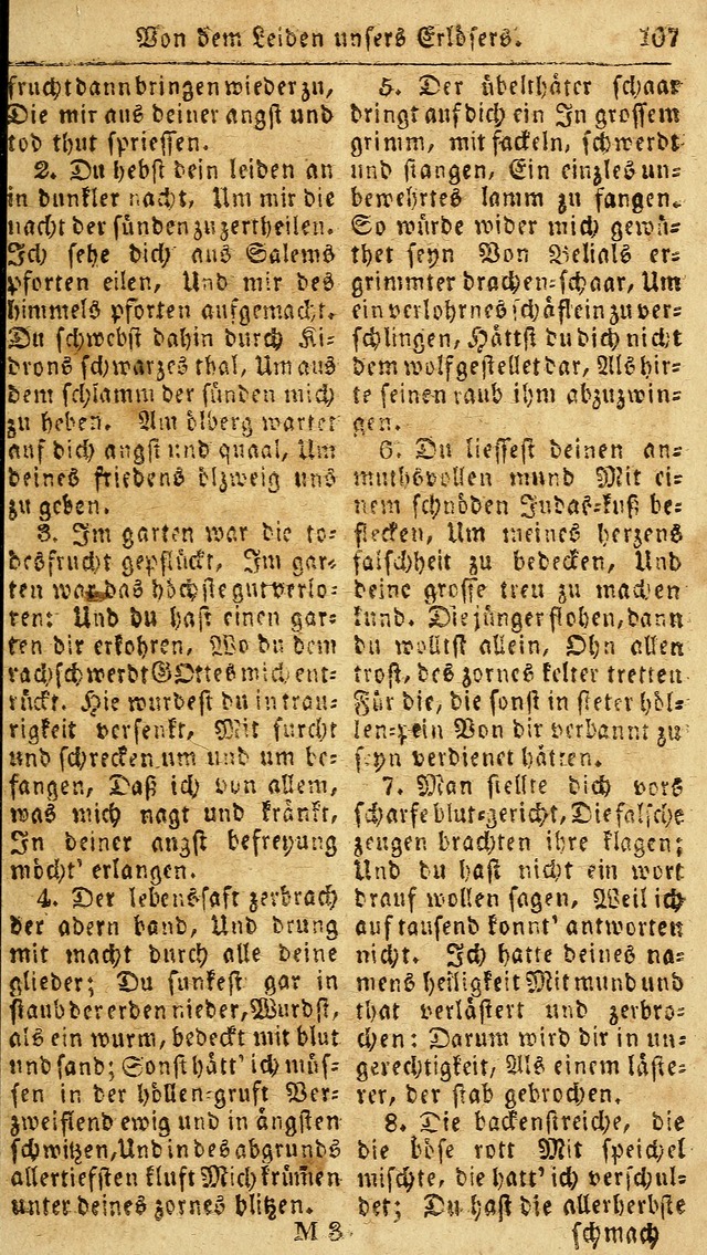 Das neue und verbesserte Gesangbuch, worinnen die Psalmen Davids samt iner Sammlung alter und neuer Geistreicher Lieder, sowohl für privat und Hausandachten, als auch für den öffentlichen..(5th Aufl.) page 263