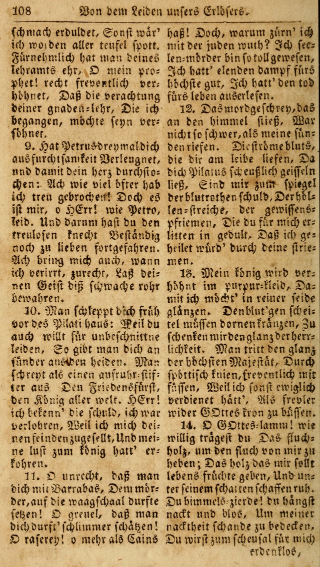 Das neue und verbesserte Gesangbuch, worinnen die Psalmen Davids samt iner Sammlung alter und neuer Geistreicher Lieder, sowohl für privat und Hausandachten, als auch für den öffentlichen..(5th Aufl.) page 264