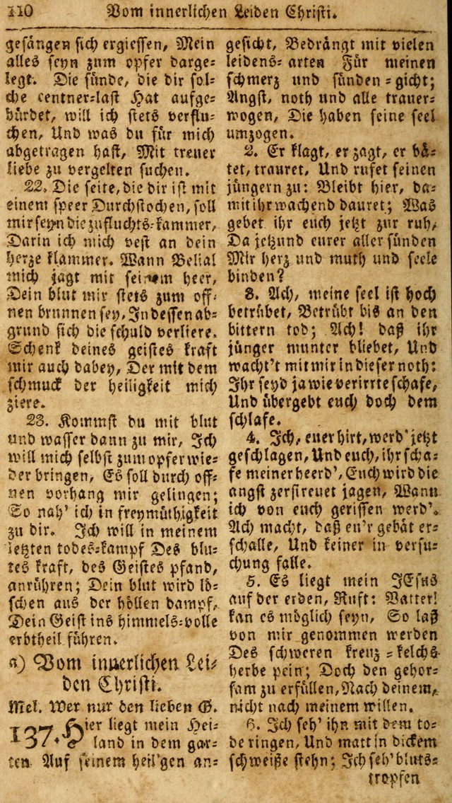 Das neue und verbesserte Gesangbuch, worinnen die Psalmen Davids samt iner Sammlung alter und neuer Geistreicher Lieder, sowohl für privat und Hausandachten, als auch für den öffentlichen..(5th Aufl.) page 266