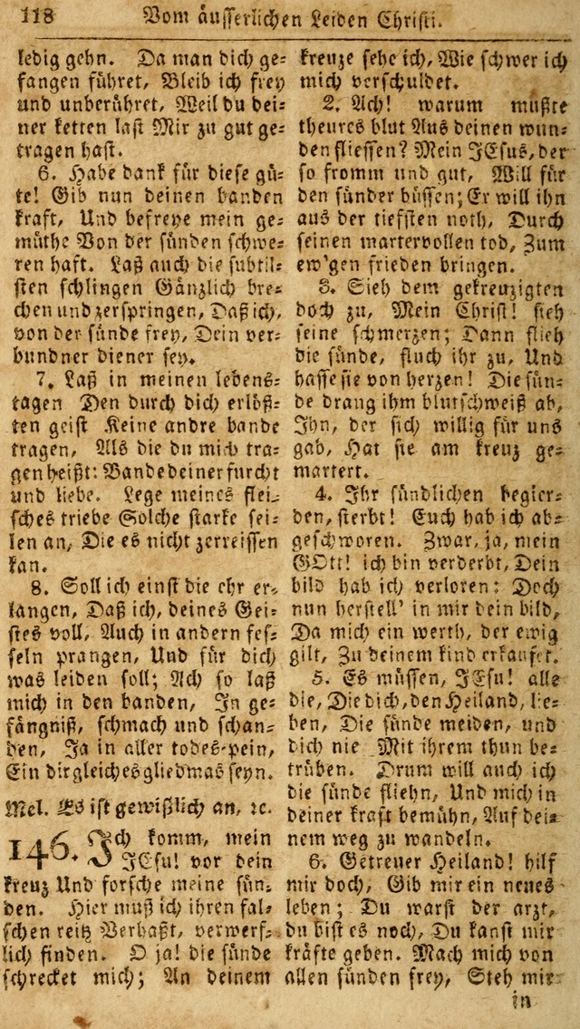 Das neue und verbesserte Gesangbuch, worinnen die Psalmen Davids samt iner Sammlung alter und neuer Geistreicher Lieder, sowohl für privat und Hausandachten, als auch für den öffentlichen..(5th Aufl.) page 274