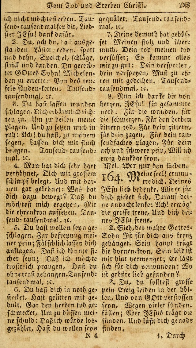 Das neue und verbesserte Gesangbuch, worinnen die Psalmen Davids samt iner Sammlung alter und neuer Geistreicher Lieder, sowohl für privat und Hausandachten, als auch für den öffentlichen..(5th Aufl.) page 289