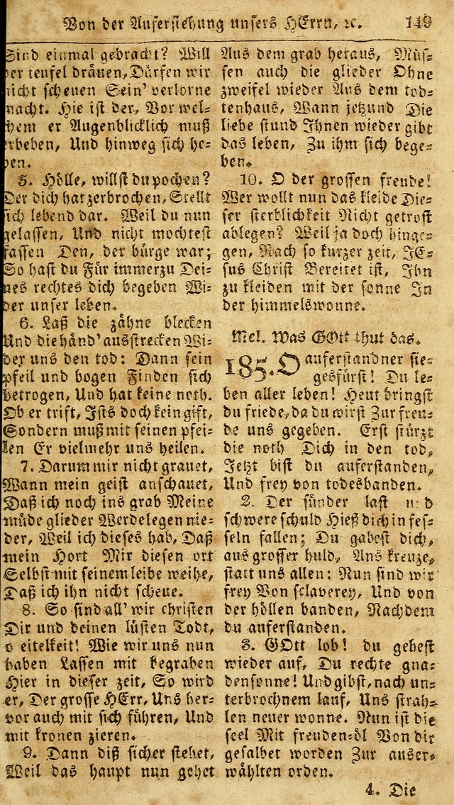 Das neue und verbesserte Gesangbuch, worinnen die Psalmen Davids samt iner Sammlung alter und neuer Geistreicher Lieder, sowohl für privat und Hausandachten, als auch für den öffentlichen..(5th Aufl.) page 305