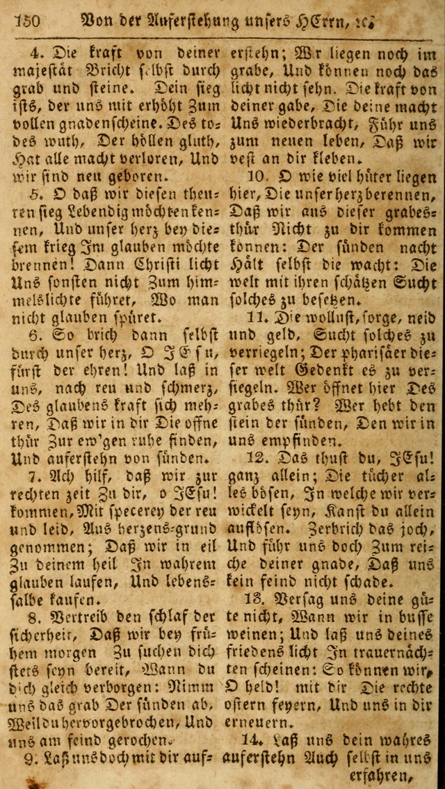 Das neue und verbesserte Gesangbuch, worinnen die Psalmen Davids samt iner Sammlung alter und neuer Geistreicher Lieder, sowohl für privat und Hausandachten, als auch für den öffentlichen..(5th Aufl.) page 306