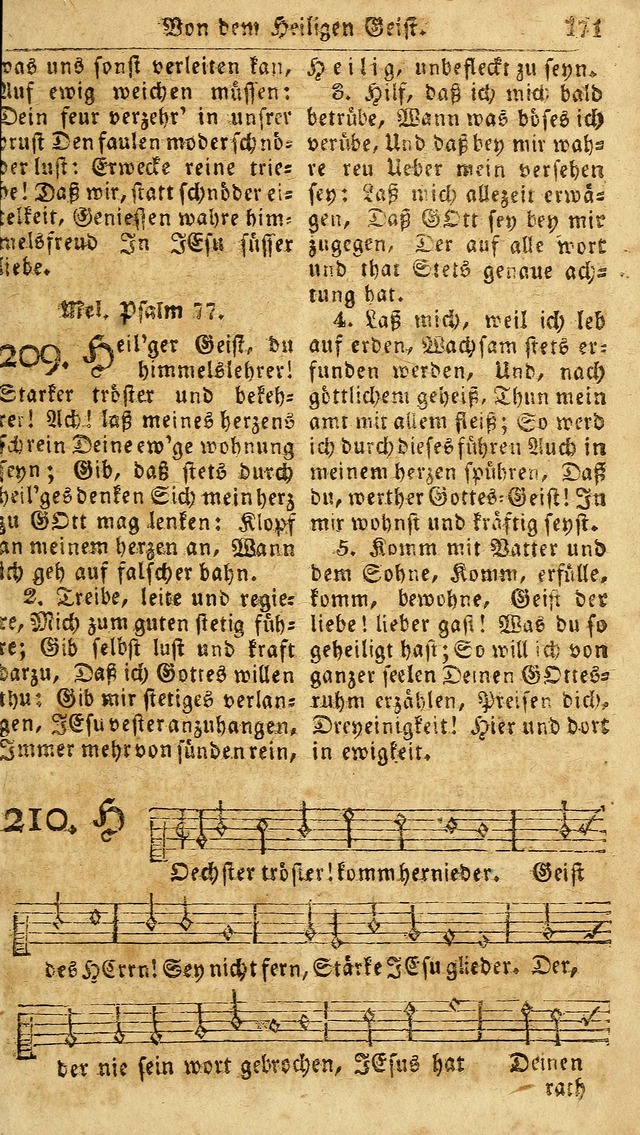 Das neue und verbesserte Gesangbuch, worinnen die Psalmen Davids samt iner Sammlung alter und neuer Geistreicher Lieder, sowohl für privat und Hausandachten, als auch für den öffentlichen..(5th Aufl.) page 327