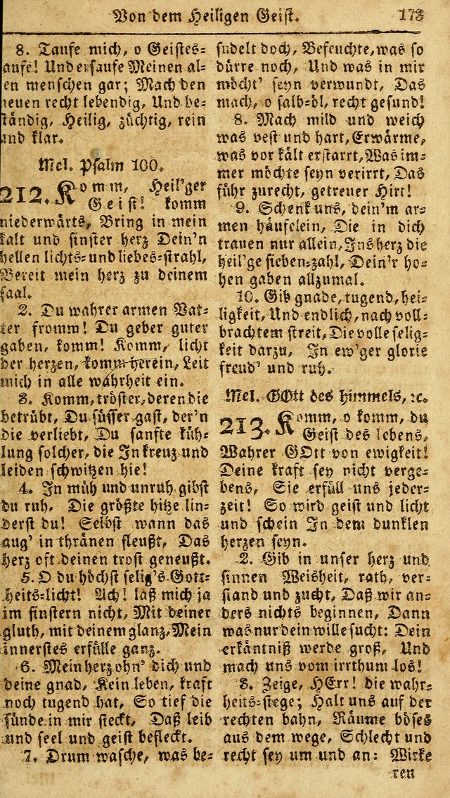 Das neue und verbesserte Gesangbuch, worinnen die Psalmen Davids samt iner Sammlung alter und neuer Geistreicher Lieder, sowohl für privat und Hausandachten, als auch für den öffentlichen..(5th Aufl.) page 329