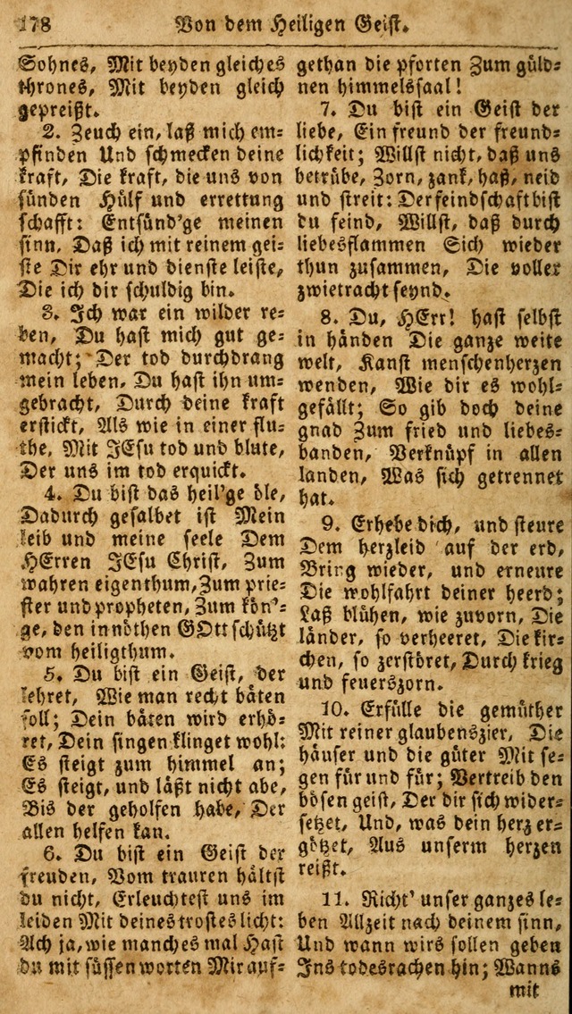 Das neue und verbesserte Gesangbuch, worinnen die Psalmen Davids samt iner Sammlung alter und neuer Geistreicher Lieder, sowohl für privat und Hausandachten, als auch für den öffentlichen..(5th Aufl.) page 334