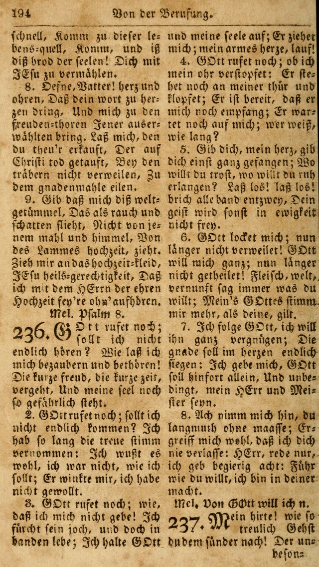 Das neue und verbesserte Gesangbuch, worinnen die Psalmen Davids samt iner Sammlung alter und neuer Geistreicher Lieder, sowohl für privat und Hausandachten, als auch für den öffentlichen..(5th Aufl.) page 350